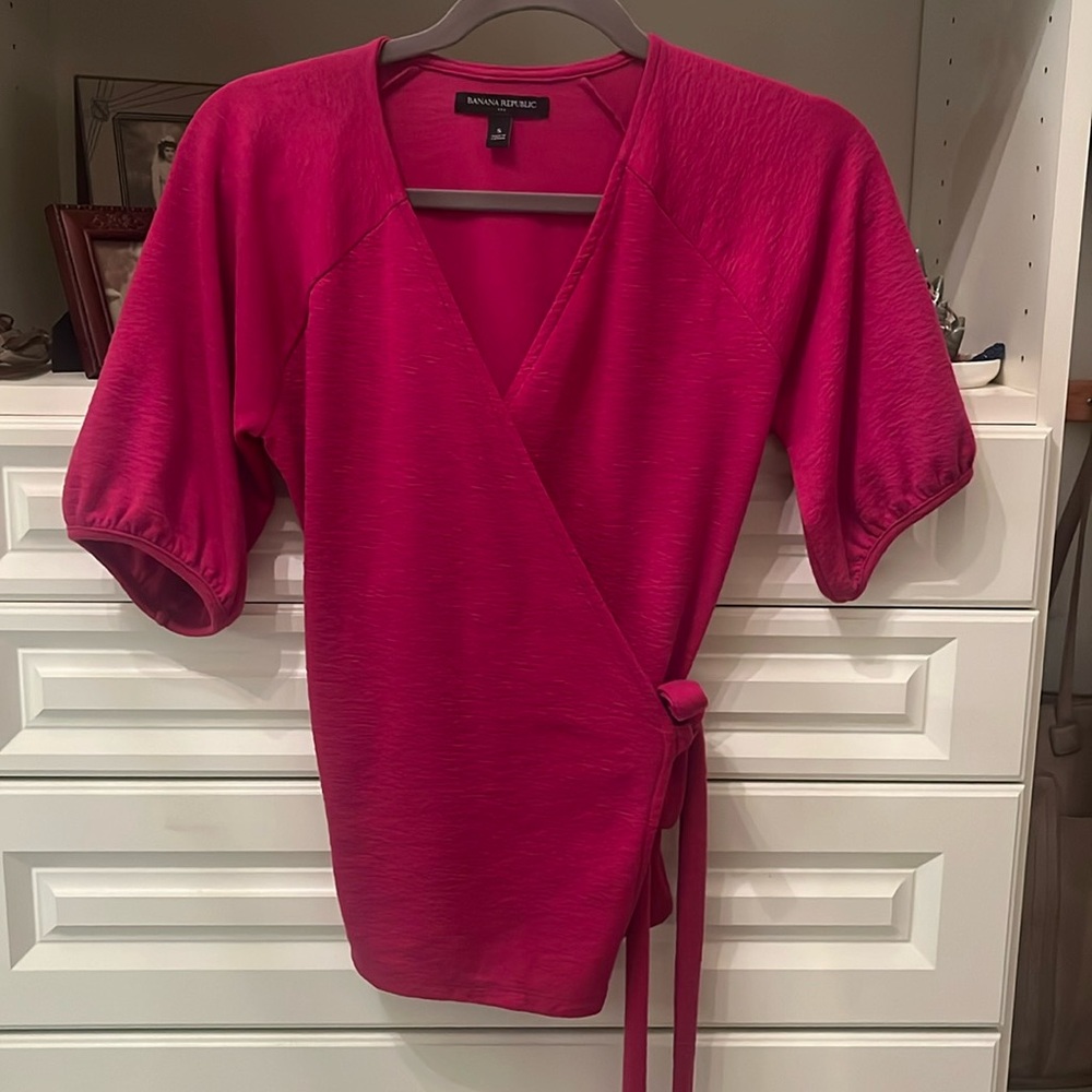 Banana Republic wrap top